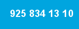 925 834 13 10 925 834 13 10